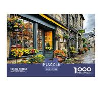 City Streets 1000 Piece Jigsaw Puzzle for Adults - A Great Gift Idea for Men & Women, Challenging Wall Art for Home Decoration 52x38cm/1000pcs