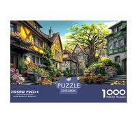 City Streets 1000 Piece Jigsaw Puzzle for All Ages - Eco-Friendly Recycled Paper, A Great Gift Idea And Home Decoration Project 38x26cm/1000pcs