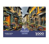 City Streets 1000 Piece Jigsaw Puzzle for All Ages - Eco-Friendly Recycled Paper, A Great Gift Idea And Home Decoration Project 70x50cm/1000pcs