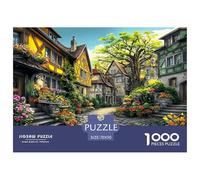 City Streets 1000 Piece Jigsaw Puzzle for All Ages - Eco-Friendly Recycled Paper, A Great Gift Idea And Home Decoration Project 70x50cm/1000pcs