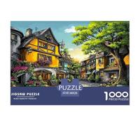 City Streets 1000 Piece Jigsaw Puzzle for Family - Fun Challenge for Adults & Kids, A Great Gift And Interactive Home Decor Project 38x26cm/1000pcs