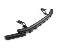 City Style Matte Black Twin Nudge Bar Compatible With Ford Ranger T9 2023+ Rust Prevention Powder Coated Bolt-On Front Bumper Guard Protection Kit