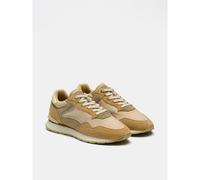 Hoff City Camel Womens trainers 126020-05 in a Plain Leather and Man-made in Size 38
