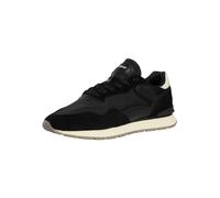 City Suede Trainers Black 12 UK