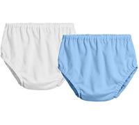 City Threads Girls' & Boys' Cotton Basic Diaper Covers Made in USA