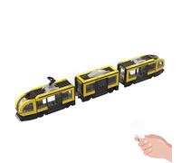 City Tram (Yellow): City Tram Yellow Building Blocks Set, Remote Control Motorized Model, Creative Gift for Teens & Tram Enthusiasts (530 PCS)