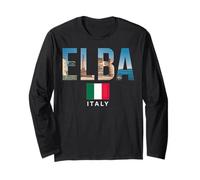 City Travel Italy Elba Island Adventure Italy Long Sleeve T-Shirt