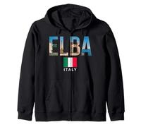 City Travel Italy Elba Island Adventure Italy Zip Hoodie