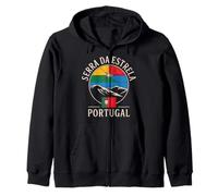 City Travel Portugal Serra Da Estrela Portugal Zip Hoodie