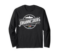 City Travel South Africa Johannesburg South Africa Flag Long Sleeve T-Shirt
