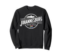 City Travel South Africa Johannesburg South Africa Flag Sweatshirt