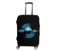 City Tunes Funny Luggage Cover Washable Suitcase Protector Travel Baggage Covers