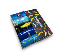 City Vibes Gift Socks,Cotton Socks, Colorful Socks, Novelty Cozy Casual Gift Socks for Women, Traveller Gifts Socks for Men, Flag Socks, Istanbul Lovers (Cotton, Country Socks)