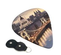 City View Guitar Picks 6-Pack - Pick Set (0.46mm / 0.71mm / 0.96mm) Suitable For Guitar And Ukulele Playing