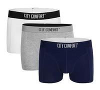 CityComfort Bamboo Boxers Mens - 3 Pack of Mens Boxer Shorts Comfortable Breathable Underwear Trunks - S-4XL Underwear for Men and Teenagers (Multi, 4XL)