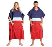 CityComfort Beach Towel with Hood for Adults Teens Surf Poncho Absorbent Cotton Soft Changing Robe for Swimming Beach Bath Holiday Essentials (Multi)