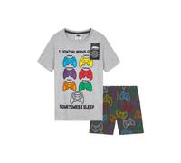 CityComfort Boy's Gaming Pyjama Set in Grey | Size: 9-10 Years CityComfort Grey 9-10 Years