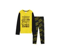 CityComfort Boy's Pyjama Set in Black | Size: 11-12 Years CityComfort Black 11-12 Years