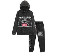 CityComfort Boys Tracksuit, Gaming Boys Hoodies and Joggers 5 to 16 years (Charcoal, 7-8 Years)