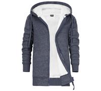 CityComfort Fleece Lined Hoodie for Kids Teenagers - Zip Hoodie 5-15 Years Warm Cosy Outerwear Full Zip Loungewear - Gifts for Kids (Navy, 9-10 Years)