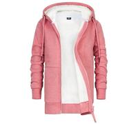 CityComfort Fleece Lined Hoodie for Kids Teenagers - Zip Hoodie 5-15 Years Warm Cosy Outerwear Full Zip Loungewear - Gifts for Kids (Duskypink, 9-10 Years)
