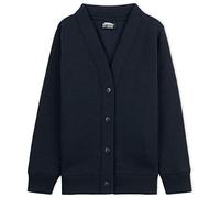 CityComfort Girls Cardigan, Long Sleeve Button Down School Cardigan for Kids (Navy 1 Pack, 5-6 Years)
