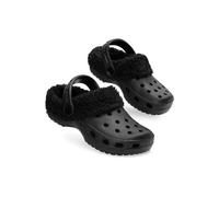 CityComfort Girl's Sherpa Clogs in Black | Size: Infant 11 CityComfort Black Infant 11