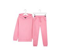 CityComfort Tracksuit For Girls, Hoodies And Joggers For Kids 3-14 Years (Pink, 7-8 Years)