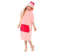 CityComfort Kids Hooded Towel Poncho, Absorbent Cotton Changing Robe for Beach