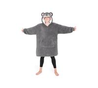 CityComfort Koala Poncho Blanket in Grey CityComfort Grey One Size