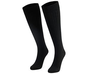 CityComfort Ladie Knee High Socks (4-7 UK, Black)