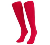CityComfort Ladie Knee High Socks (4-7 UK, Red)