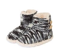 CityComfort Ladies Slipper Boots Knitted Warm Winter Indoor Booties