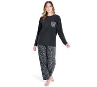 Citycomfort Leopard Print Microfleece Pyjama Set Multi L