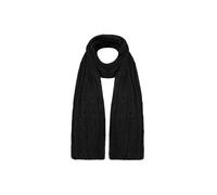 CityComfort Men's Cable Knitted Black Scarf CityComfort Black One Size