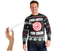 CityComfort Mens Christmas Jumper, Crew Neck Long Sleeves, Warm Funny Xmas Jumper - Gifts for Him