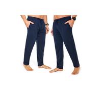 CityComfort Men's Pyjama Trousers 2 Pack in Navy | Size: 3XL CityComfort Navy 3XL