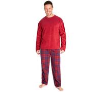 CityComfort Mens Pyjamas Set Super Soft Fleece 2 Piece Set Loungewear Nightwear Gifts for Men