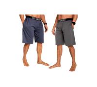 CityComfort Men's Short Pants Pack of 2 in Blue | Size: 4XL CityComfort Blue 4XL