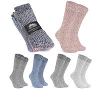 CityComfort Mens Socks Pack of 5 or 2 Soft Warm Ankle Socks for Men Teenagers Size 6-12 Wool Socks Winter Walking Work Socks Gifts for Him (Multi/Marl, 9/12 UK, Pack of 5)