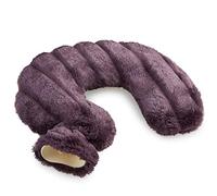 CityComfort Neck Hot Water Bottle with Removable Fleece Cover, Wrap Around Hot Water Bottles for Body, Neck and Shoulder - Pampering and Gift Idea for Him and Her (Purple)