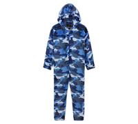 CityComfort Onesies for Boys, Fluffy Fleece Pyjamas for Kids and Teenage Boys Girls, Gaming Onesie, Camo Onesie, Warm Winter Kids PJs 7-14 Years (11-12 Years, Blue Camo)