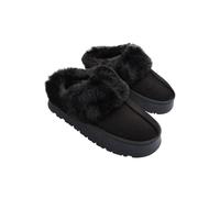 Citycomfort Slipper Boots In Black Black