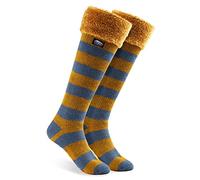 CityComfort Slipper Socks for Women Knee High Socks Non Slip Long Fluffy Socks