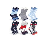 Citycomfort Socks Blue - 6 Pack Multi