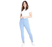 CityComfort Womens Jegging Jeans, High Waisted Stretchy Denim Leggings (Light Blue, 10)