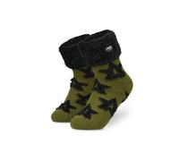 CityComfort Slipper Socks Women Teenagers - Fluffy Socks Non Slip Warm Fleece One Size Lounge Wear - Gifts for Women (Charcoal Marl)