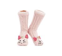 CityComfort Women's Socks Kitty Queen in Pink CityComfort Pink One Size