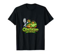 Cityetarian Eats Only Local Pride Badge Graphic T-Shirt