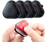 citymore Case for Apple Airtag 4 Pack, Waterproof Airtag Holder with Strong 3M Adhesive Sticker,Durable Air Tags Case for Bikes,Cars,Drones,Camera,Skis,Luggage Hidden